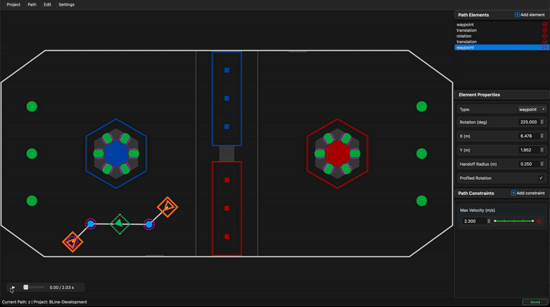 BLine GUI Demo