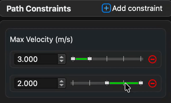 Constraint Range