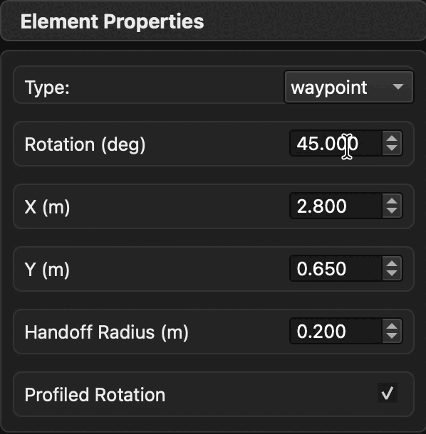 Edit Properties